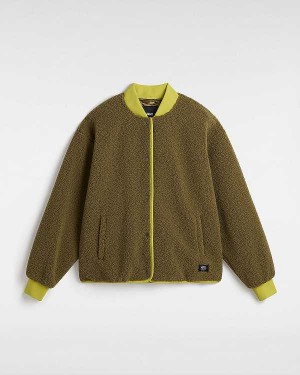 Brown Vans Lakehouse Zip Women Jacket | VN8627491