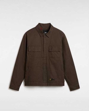 Brown Vans McAvoy Insulated Station Men Jacket | VN3470895