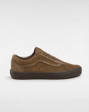 Brown Vans Old Skool Men Sneakers | VN7352094