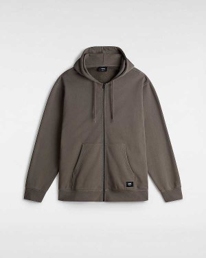 Brown Vans Original Standards Loose Men Hoodie | VN8146739