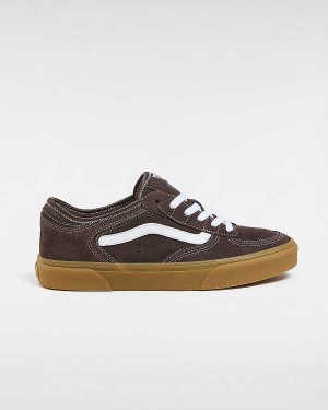 Brown Vans Rowley Classic Men Sneakers | VN4215937