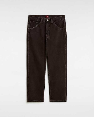 Brown Vans Skate Check-5 Loose Men Pants | VN6924701