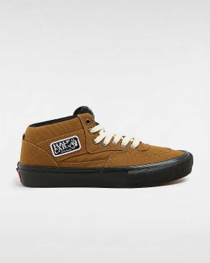 Brown Vans Skate Half Cab Duck Men Canvas Shoes | VN9061872