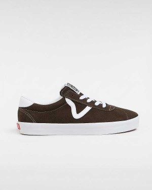 Brown Vans Sport Low Men Sneakers | VN9763124