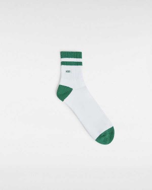 Green Vans Half Crew (1 Pair) Unisex Socks | VN6148570