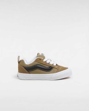 Green Vans Knu Skool (4-8 Years) Kids' Sneakers | VN1294675