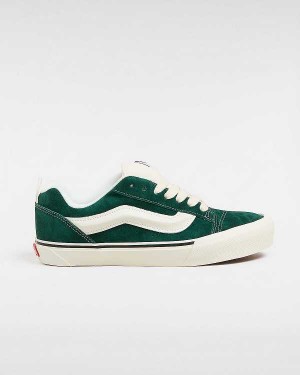 Green Vans Knu Skool Men Sneakers | VN5238610