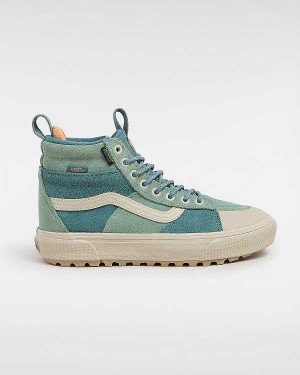 Green Vans MTE Sk8-Hi Women Waterproof Shoes | VN8704136