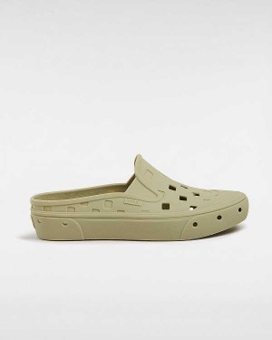 Green Vans MTE Slip-On TRK Men Mules | VN0239586