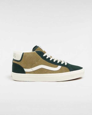 Green Vans Mid Skool 37 Women Sneakers | VN3714568