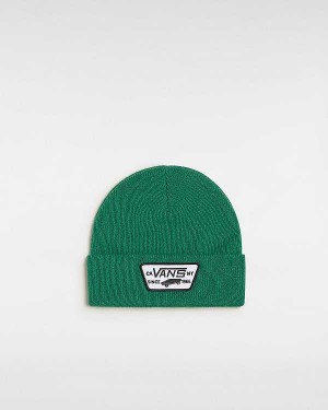 Green Vans Milford Unisex Beanie | VN0718256