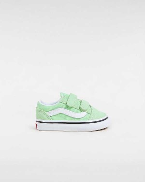 Green Vans Old Skool (1-4 Years) Kids' Sneakers | VN4520983