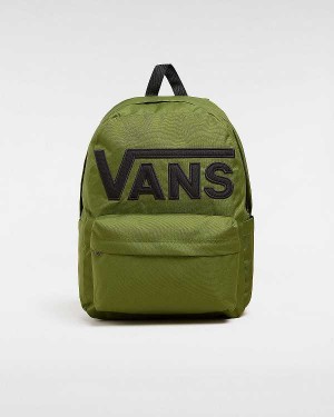 Green Vans Old Skool Drop V Unisex Backpacks | VN5476201