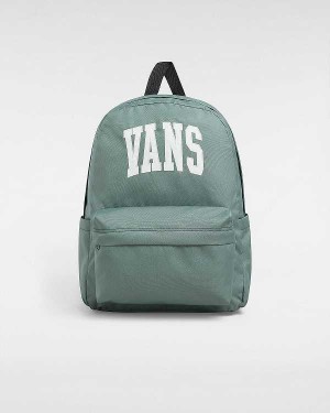 Green Vans Old Skool Unisex Backpacks | VN3045762