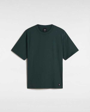 Green Vans Original Standards Men T Shirts | VN5813607