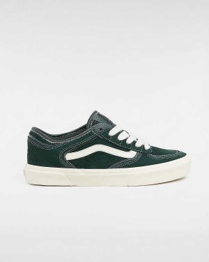 Green Vans Rowley Classic Men Sneakers | VN2346590