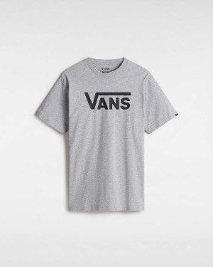 Grey Vans Classic Men T Shirts | VN7235401