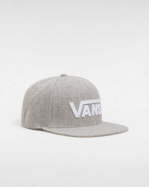 Grey Vans Drop V Unisex Hats | VN3154972