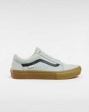 Grey Vans Old Skool Women Skate Shoes | VN5380412