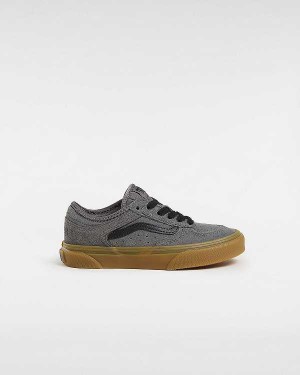 Grey Vans Rowley Classic (4-8 years) Kids' Sneakers | VN8745210