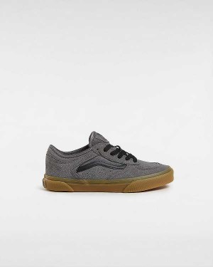 Grey Vans Rowley Classic (8-14 Years) Kids' Sneakers | VN3568719