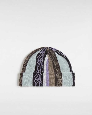 Multicolor Vans Skate Tribal Cuff Unisex Beanie | VN8701539