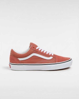 Orange Vans Old Skool Women Sneakers | VN7142859