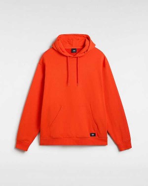 Orange Vans Original Standards Loose Men Hoodie | VN2673590