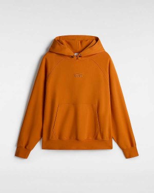 Orange Vans Premium Men Hoodie | VN9476320