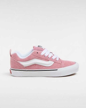 Pink Vans Knu Skool Women Sneakers | VN8519024