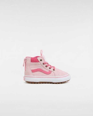 Pink Vans MTE Sk8-Hi Zip (1-4 Years) Kids' Sneakers | VN3764521