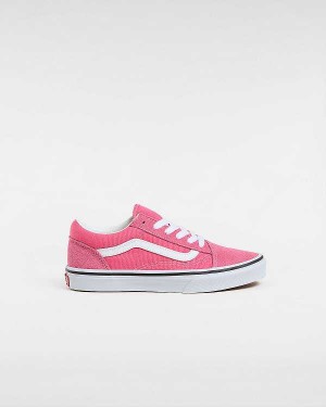 Pink Vans Old Skool (8-14 Years) Kids' Sneakers | VN2074981