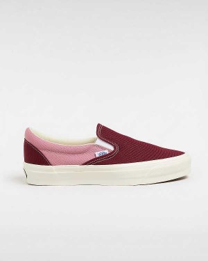 Pink Vans Premium 98 Women Slip On Shoes | VN9234056