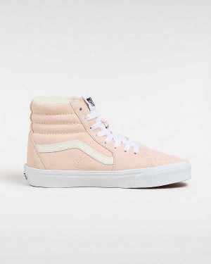 Pink Vans Sk8-Hi Men Skate Shoes | VN1748309