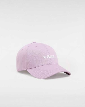 Purple Vans 66 Structured Jockey Unisex Hats | VN9758401