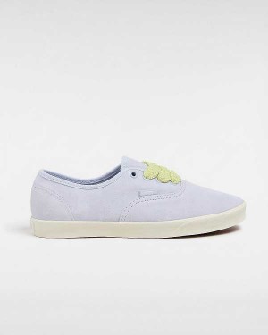 Purple Vans Authentic Lowpro Women Sneakers | VN8503942