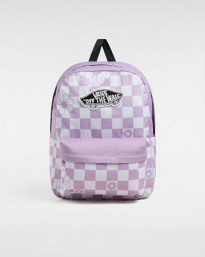 Purple Vans Old Skool Classic Unisex Backpacks | VN6318405