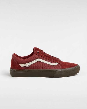 Red Vans BMX Style 114 Men Sneakers | VN6495873