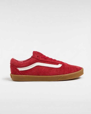 Red Vans Old Skool Lowpro Women Sneakers | VN8325947