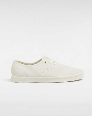 White Vans Authentic Lowpro Women Sneakers | VN9238564