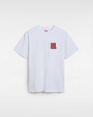 White Vans Ave Men T Shirts | VN9780426