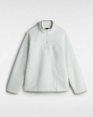 White Vans Boxed Sherpa Men Fleece | VN4719502