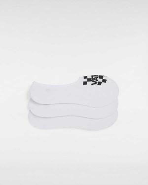 White Vans Classic Canoodle (3 Pairs) Unisex Socks | VN5082146