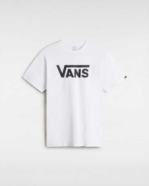 White Vans Classic Women T Shirts | VN1084927