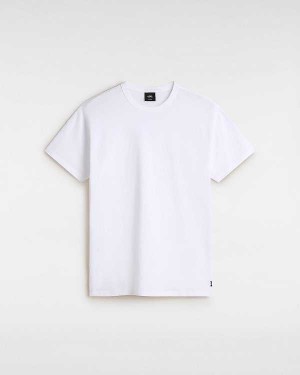 White Vans Off The Wall II Men T Shirts | VN8769501