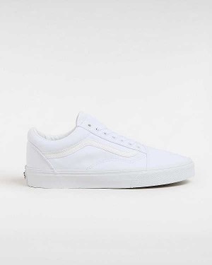 White Vans Old Skool Women Sneakers | VN1754298