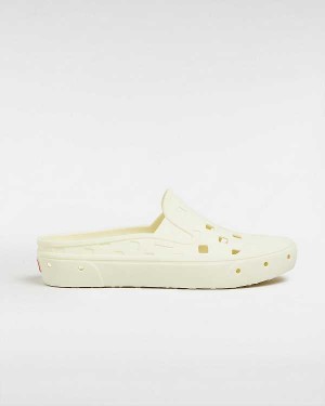 White Vans Slip-On TRK Men Mules | VN6174089