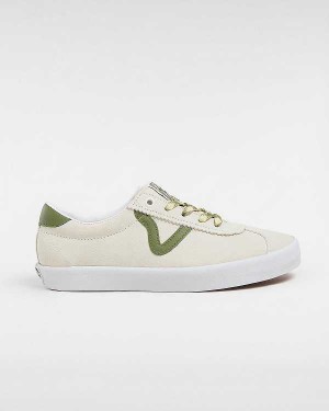 White Vans Sport Low Men Sneakers | VN8426197