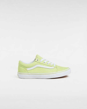 Yellow Vans Old Skool (8-14 Years) Kids' Sneakers | VN8041765