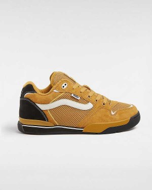 Yellow Vans Premium Rowley XLT Women Skate Shoes | VN3971580